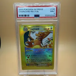 Pokemon Charizard Skyridge Crystal Reverse Holo Rare #146 PSA 9 Mint - Image 1