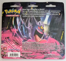 Pokemon XY Phantom Forces 3 Pack Blister - Darkrai XY22 Promo - Pikachu Coin - Image 2