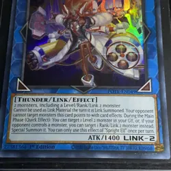YUGIOH SPRIGHT ELF POTE-EN049 ULTRA 1ST ED NM - Image 3