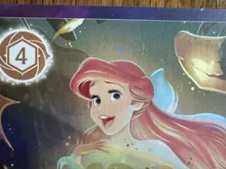 Release Day Lorcana Whispers In The Well Ariel Ethereal Voice Iconic Jumbo Card - Image 3