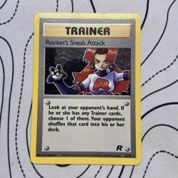 Rocket's Sneak Attack 72/82 Team Rocket Set Rare Pokemon Card TCG - Image 1