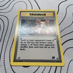 Rocket's Sneak Attack 72/82 Team Rocket Set Rare Pokemon Card TCG - Image 2