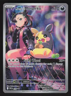 Marnie’s Morpeko 206 Holo Rare Pokemon SV: Scarlet & Violet Promo Cards - Image 1
