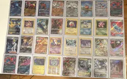 32 Pokemon Cards - Rayquaza VMAX, Dialga EX, Gold Trainer, Vintage Mix Lot RARE - Image 2