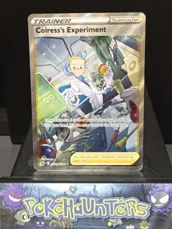 Pokemon Card Colress's Experiment GG59/GG70 Crown Zenith Ultra Rare NM - Image 1