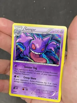 Pokemon Gengar Holo Rare TCG Card 60/162 XY Breakthrough - Image 3