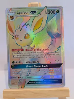 Custom Fan Art Leafeon GX High Quality Custom Card Foil Finish - Image 1