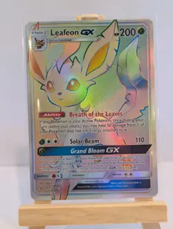 Custom Fan Art Leafeon GX High Quality Custom Card Foil Finish - Image 2