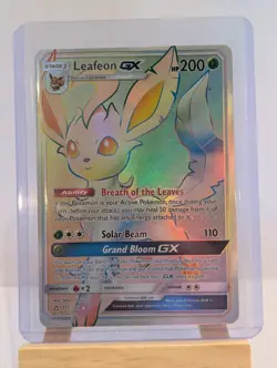 Custom Fan Art Leafeon GX High Quality Custom Card Foil Finish - Image 3