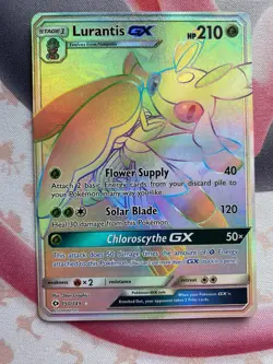 Pokemon Card Rainbow Lot: Team Yell Grunt, LurantisGX, Origin Forme Palkia VStar - Image 5