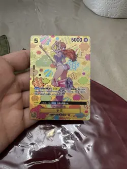 Nami OP08-106 SR/SP Parallel Emperors in the New World One Piece Card - Image 1