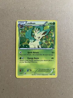 Leafeon BW87 HOLO Black Star Promo Sylveon Collection Pokemon Card Near Mint - Image 1