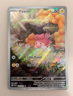 Pokemon TCG Pawmi Sir 226/091 Paldean Fates 🔥 NM Pokemon Card - Image 1