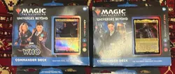 Magic The Gathering Doctor Who Commander Deck Set Of 4 Unopened - Image 2