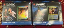 Magic The Gathering Doctor Who Commander Deck Set Of 4 Unopened - Image 3