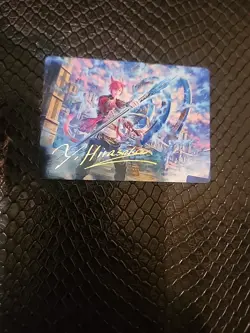 1x G'raha Tia, Scion Reborn (#19) - Gold Stamped Sign NM - Final Fantasy - Image 1