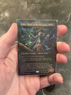 Eddie, Ghost of the Navigator - Captain N'ghathrod (Rainbow Foil) Secret Lair... - Image 1