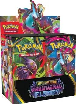 Pokemon TCG: Phantasmal Flames Factory Sealed Booster Box PRESELL 11/14 - Image 1