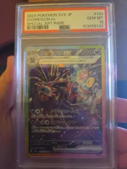 Hydreigon ex Pokemon 2024 sv8 SAR Special Art Rare Japanese 133/106 PSA 10 - Image 1