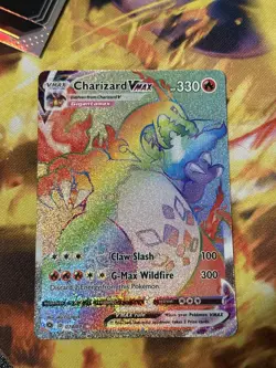 Charizard VMAX 074/073 - Rainbow Secret Rare - Champion’s Path - NM Pokemon Card - Image 1