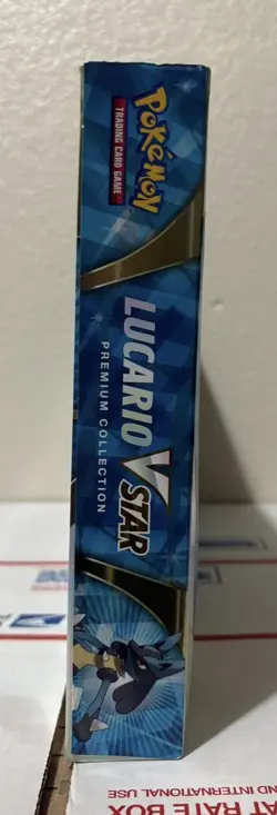 Pokemon TCG Sword & Shield Lucario VSTAR Premium Collection Box Factory Sealed - Image 4