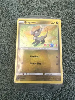 Pokemon TCG Jangmo-o - 75/111 (Toys R Us) Stamped Exclusive Promo Card SEALED - Image 1