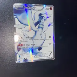 Pokemon TCG Reshiram Black and White Holo Card 113/114 2011 Full Art Edition - Image 2