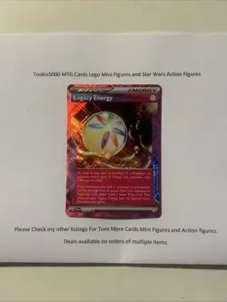 Pokemon TCG Twilight Masquerade Legacy Energy 167/167 ACE Spec Rare - Image 1