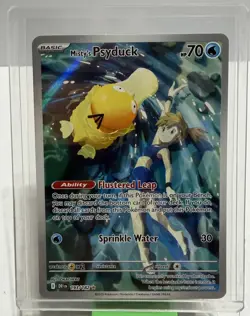 Pokemon TCG: Misty's Psyduck 193/182 - Sv10: Destined Rivals - IR - Holo - Image 1