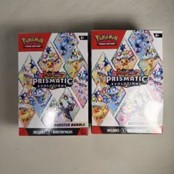 Pokemon TCG Evolutions Prismatic Booster Bundle - Lot Of 2 - SEALED - Image 1