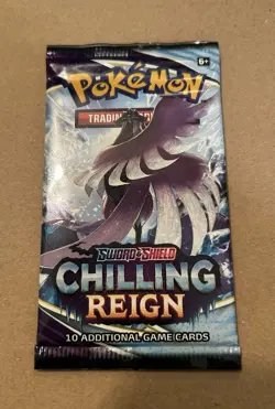 Pokemon Chilling Reign Sealed Booster Pack X3 Sword & Shield - Image 4