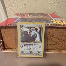 Pokemon TCG Lugia Neo Genesis 9/111 Unlimited Edition Holo Rare - Image 1