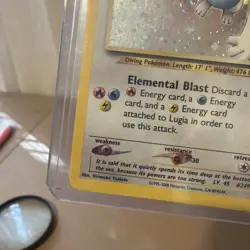 Pokemon TCG Lugia Neo Genesis 9/111 Unlimited Edition Holo Rare - Image 4