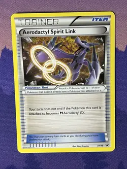 Aerodactyl Spirit Link #XY99 Pokemon Black Star Pro - Regular - Image 1
