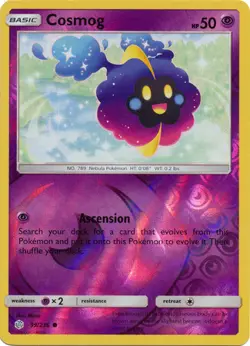 Pokemon TCG Cosmic Eclipse - Cosmog 99/236 (Reverse Holo) - Image 1
