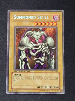 Yugioh Summoned Skull BPT-002 Secret Rare Limited Edition - Image 1