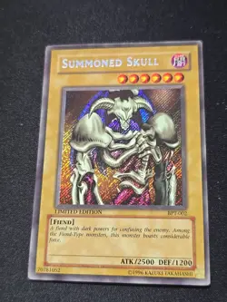 Yugioh Summoned Skull BPT-002 Secret Rare Limited Edition - Image 2