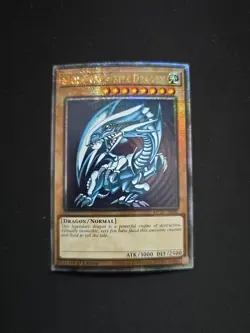 Yugioh! - Blue Eyes White Dragon - MP24-EN001 Quarter Century Secret Rare - Image 1