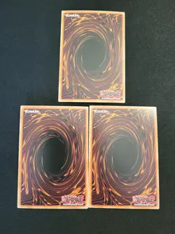 Yugioh! Magician of Black Chaos MAX TN19-EN002 x3 Playset Secret Rare Limited NM - Image 2
