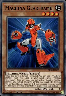 Machina Gearframe 1st Common SR10-EN005 Yu-Gi-Oh! - Image 1
