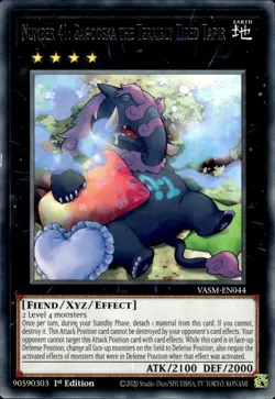 Number 41: Bagooska The Terribly Tired Tapir - Rare 1st VASM-EN044 - LP - YuGiOh - Image 1