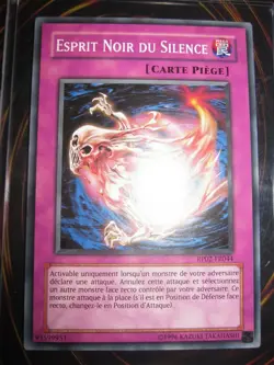 YU-GI-OH! COM ESPRIT NOIR DU SILENCE RP02-FR044 RETRO PACK 2 NEUF MINT FRANCAIS - Image 1