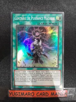 ♦Yu-Gi-Oh!♦ Controle De Puissance Magique SR08 fr022 super rare NM - Image 1