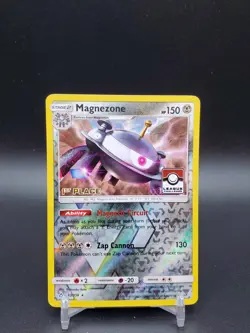 Magnezone 83/156 Ultra Prism League Challenge Promo 1st Place LP Pokemon Card - Image 1