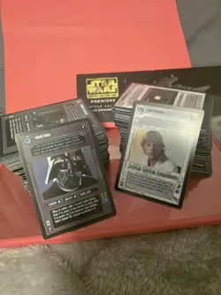 Star Wars CCG Premiere Limited Set 324/324 UNPLAYED + 6 Premium cards FREE SHIP - Image 1