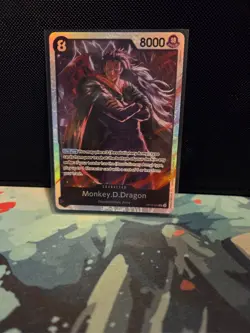 OP12-094 Monkey.D.Dragon : Super Rare English One Piece TCG Card : OP12: Legacy - Image 1