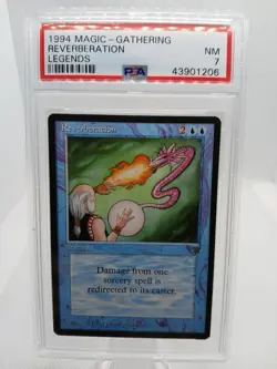 1994 MAGIC THE GATHERING PSA 7 NM LOT X4 CARDS LEGENDS REVISED WOTC WIZARDS - Image 2