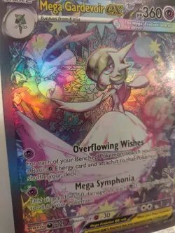 **Custom-made**HighQuality,Mega Gardevoir Ex,Textured Holo,"Display-card" - Image 3