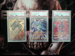 Dragon Ball Super Psa 10 Graded Lot of 3 Card Goku,Genemba,Frieza Free shipping - Image 1