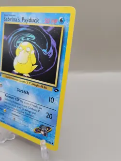 Pokemon TCG Sabrina's Psyduck Gym Challenge 1st Edition Common Card 99/132 - Image 2